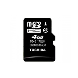 TOSHIBA Micro SD Class 4